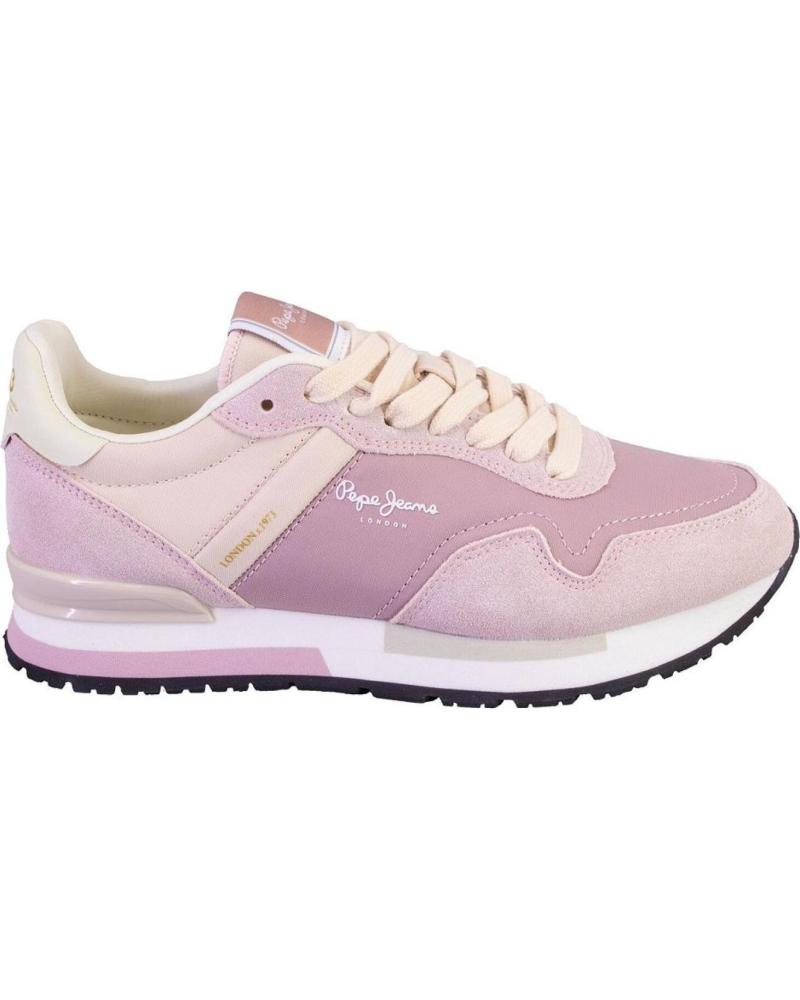 PEPE JEANS ZAPATILLAS CASUAL PEPE JEANS PLS400033 PARA MUJER ROSA