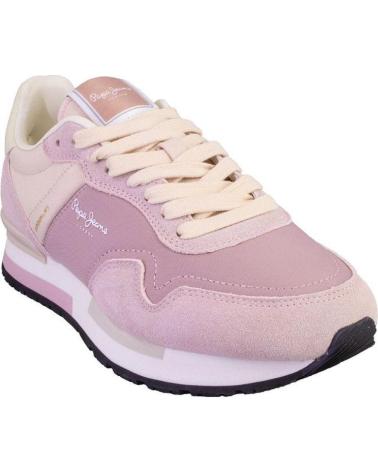PEPE JEANS ZAPATILLAS CASUAL PEPE JEANS PLS400033 PARA MUJER ROSA