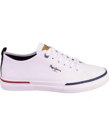 PEPE JEANS ZAPATILLAS PEPE JEANS DE LONA PARA HOMBRE COLOR BLANCO BLANCO