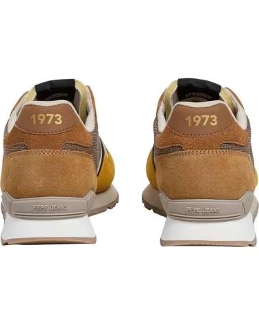 PEPE JEANS ZAPATILLAS PEPE JEANS HOMBRE ANTE MOSTAZA MOSTAZA