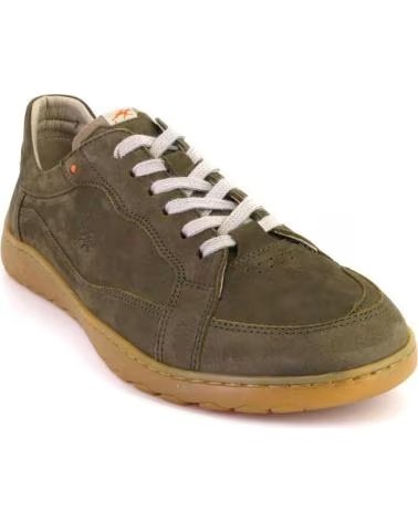 FLUCHOS ZAPATILLAS CASUAL FLUCHOS F2220 DE HOMBRE EN NOBUK KAKI KAKI