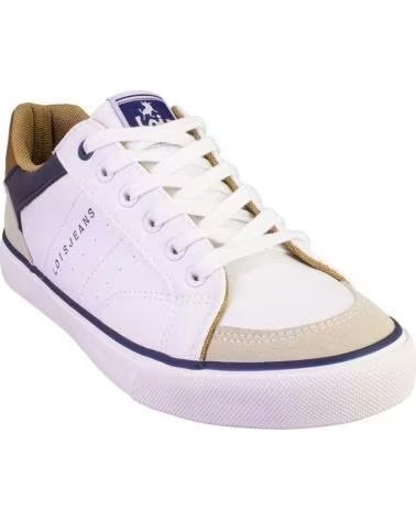 LOIS JEANS ZAPATILLAS CASUAL DE HOMBRE LOIS 61402 BLANCO BLANCO