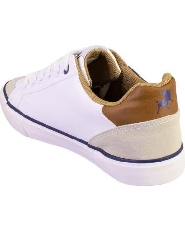 LOIS JEANS ZAPATILLAS CASUAL DE HOMBRE LOIS 61402 BLANCO BLANCO
