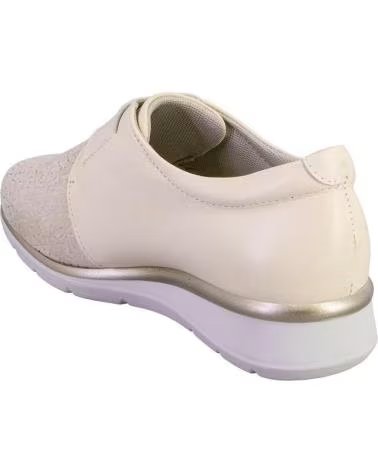 PITILLOS PITILLOS 11033 ZAPATOS DE MUJER AJUSTE VELCRO CREMA CREMA