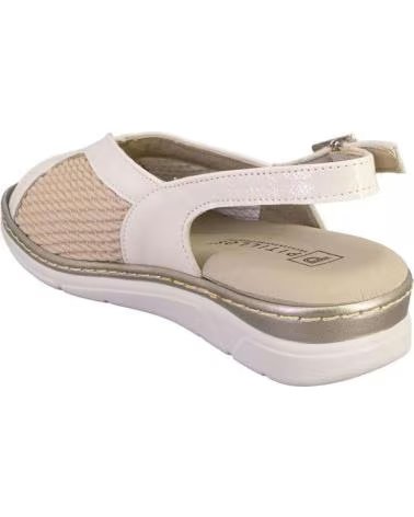 PITILLOS SANDALIAS PITILLOS DE MUJER 11004 EN CREMA CREMA