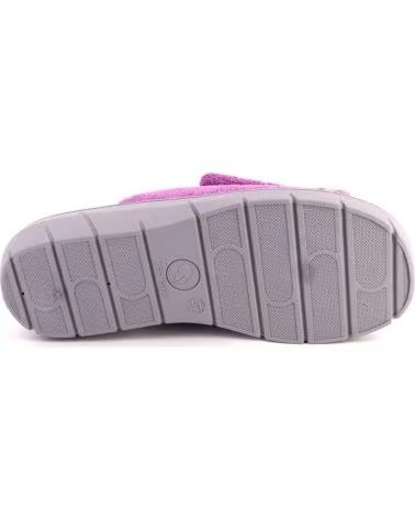 PLUMAFLEX ZAPATILLAS DE CASA PLUMAFLEX MUJER GRISES Y ROSAS ROSA