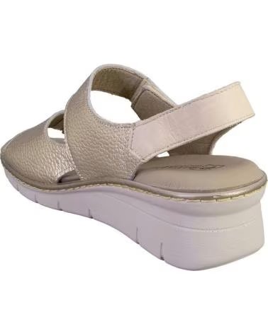 PITILLOS SANDALIAS DE MUJER PITILLOS PIEL CREMA CREMA