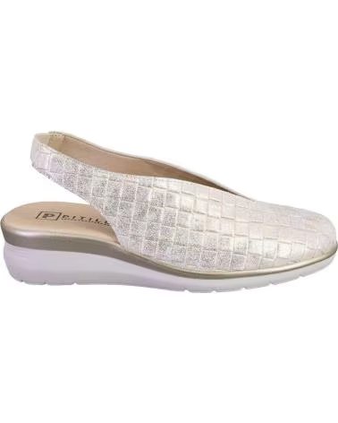 PITILLOS ZAPATOS DE MUJER PITILLOS 11073 DE PIEL ORO ORO