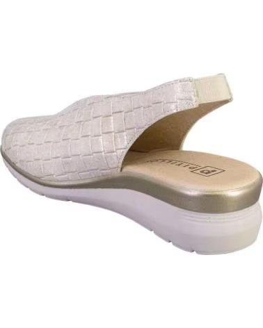 PITILLOS ZAPATOS DE MUJER PITILLOS 11073 DE PIEL ORO ORO