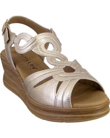 PITILLOS 11050 SANDALIAS DE MUJER PIEL ORO