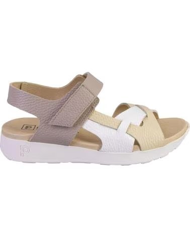 PITILLOS SANDALIAS DE PIEL PITILLOS 11230 PARA MUJER PIEDRA