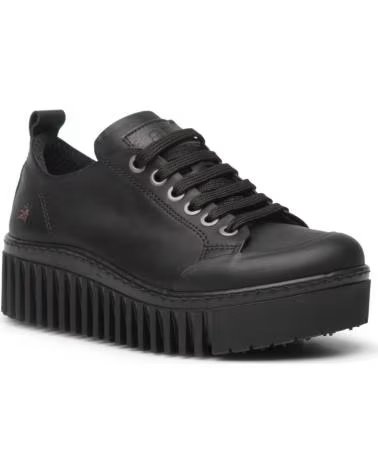ART COMPANY ZAPATO MUJER PLATAFORMA BRIGHTON 1535 - NEGRO