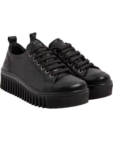 ART COMPANY ZAPATO MUJER PLATAFORMA BRIGHTON 1535 - NEGRO