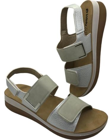 INBLU SANDALIAS MUJER CONFORTABLES FT000030 CHIACCIO HIELO