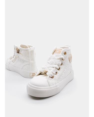 MAYORAL WEISSE LEINENSCHUHE FÜR MÄDCHEN VON MAYORAL BLANCO