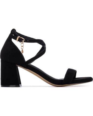 XTI ZAPATOS ZAPATOS MUJER SANDALIAS MODELO 145295 COLOR NEGRO