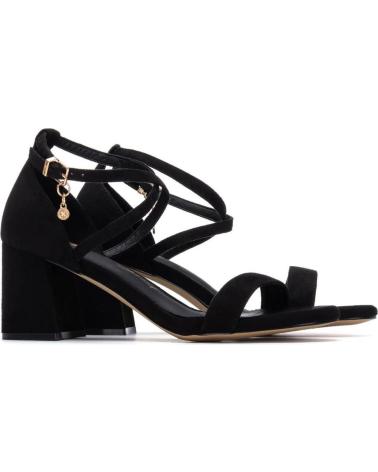 XTI ZAPATOS ZAPATOS MUJER SANDALIAS MODELO 145295 COLOR NEGRO