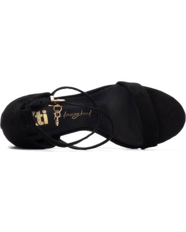 XTI ZAPATOS ZAPATOS MUJER SANDALIAS MODELO 145295 COLOR NEGRO