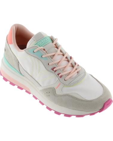 VICTORIA TÊNIS LUNA NYLON E CAMURÇA REF 1171485 BLANCO