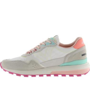 VICTORIA TÊNIS LUNA NYLON E CAMURÇA REF 1171485 BLANCO