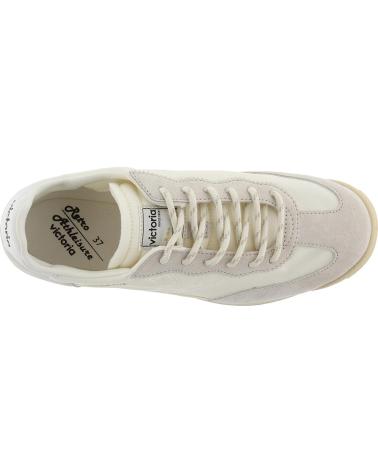VICTORIA SNEAKER NYLON Y SERRAJE SATURNO TRANSPARENTE