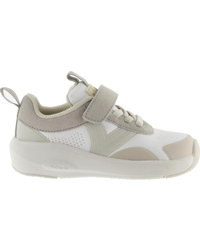 VICTORIA VICTORIA TÊNIS BAREFOOT KAI TRICOT INFANTIL BRANCO BLANCO