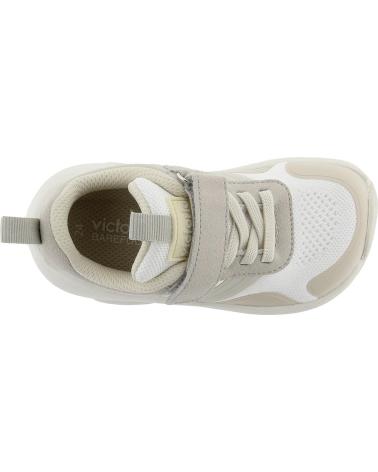VICTORIA VICTORIA TÊNIS BAREFOOT KAI TRICOT INFANTIL BRANCO BLANCO