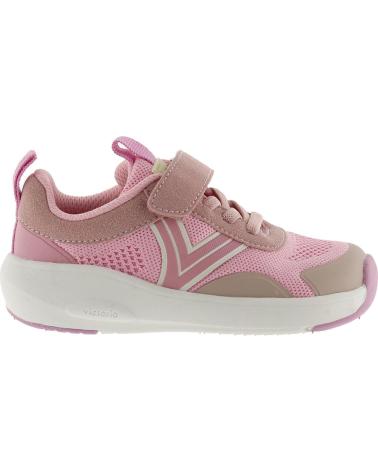 VICTORIA ZAPATILLAS DEPORTIVAS BAREFOOT NIÑA VICTORIA KAI TRICOT ROSA ROSA