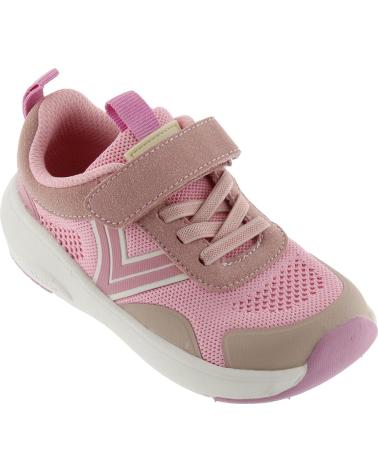 VICTORIA ZAPATILLAS DEPORTIVAS BAREFOOT NIÑA VICTORIA KAI TRICOT ROSA ROSA
