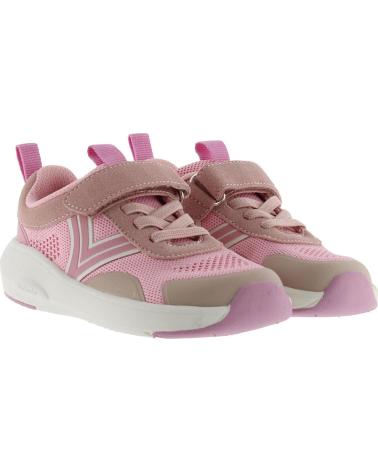 VICTORIA ZAPATILLAS DEPORTIVAS BAREFOOT NIÑA VICTORIA KAI TRICOT ROSA ROSA