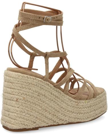 SPORT3PUNTO0 PLATAFORMAS DE CUÑA CON TIRAS Y ATADO AL TOBILLO VARIOS COLORES