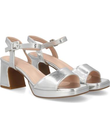 SPORT3PUNTO0 SANDALIAS DE TACÓN PLATEADAS PARA MUJER VARIOS COLORES