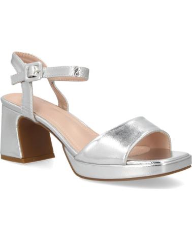 SPORT3PUNTO0 SANDALIAS DE TACÓN PLATEADAS PARA MUJER VARIOS COLORES