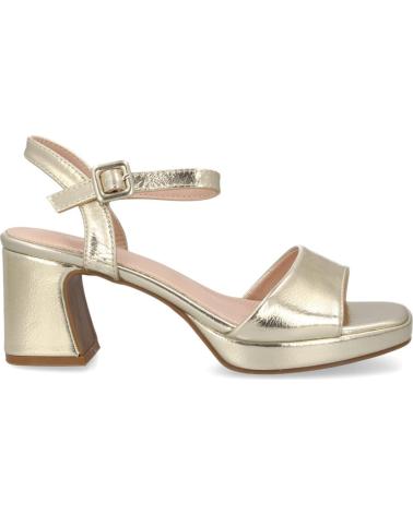 SPORT3PUNTO0 SANDALIAS DE TACÓN PLATEADAS CON PLATAFORMA PARA MUJER VARIOS COLORES