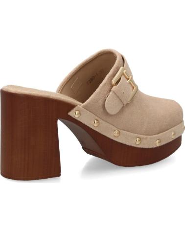 SPORT3PUNTO0 ZUECOS DE TACÓN ALTO SPORT3PUNTO0 F280-1-KAKI VARIOS COLORES