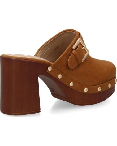 SPORT3PUNTO0 ZUECOS DE TACÓN ALTO CON HEBILLA Y TACHUELAS VARIOS COLORES