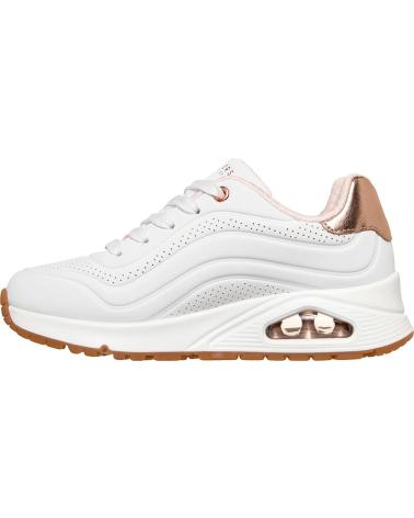 SKECHERS SKECHERS UNO GEN 1 SHIMMER WAVE MUJER BLANCO BLANCO