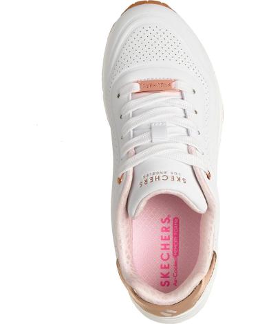 SKECHERS SKECHERS UNO GEN 1 SHIMMER WAVE MUJER BLANCO BLANCO