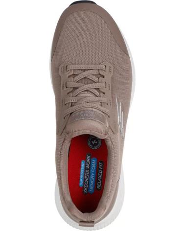 SKECHERS ZAPATILLAS SKECHERS 77222EC WORK SLIP-RESISTANT TAUPE TAUPE
