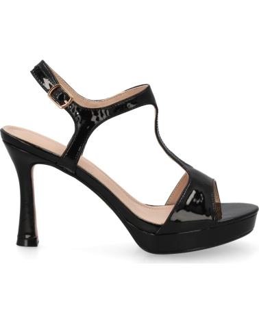 SPORT3PUNTO0 SANDALIAS DE TACÓN ALTO NEGRAS PARA MUJER VARIOS COLORES