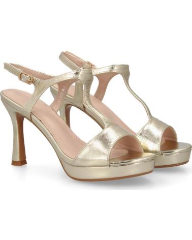 SPORT3PUNTO0 SANDALIAS DE TACÓN DORADAS CON TIRA FRONTAL VARIOS COLORES