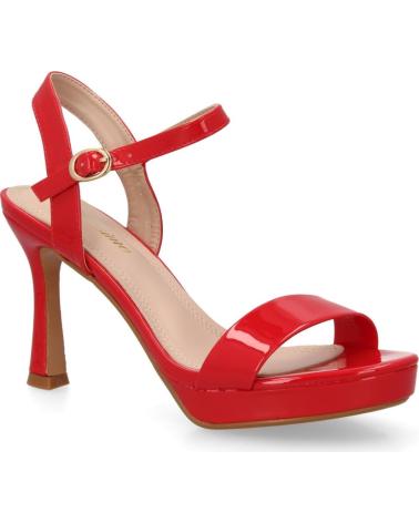 SPORT3PUNTO0 SANDÁLIAS DE SALTO EM VERNIZ VERMELHO VARIOS COLORES