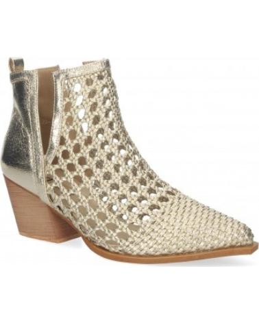 SPORT3PUNTO0 BOTINES DE TACÓN PARA MUJER CON DISEÑO CALADO Y PUNTA AFILADA VARIOS COLORES