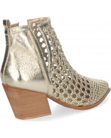 SPORT3PUNTO0 BOTINES DE TACÓN PARA MUJER CON DISEÑO CALADO Y PUNTA AFILADA VARIOS COLORES