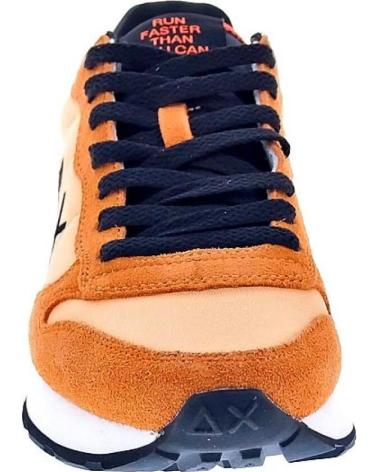 SUN68 ZAPATOS AX ZAPATOS HOMBRE ZAPATILLAS BAJAS MODELO TOM FLUO C NARANJA