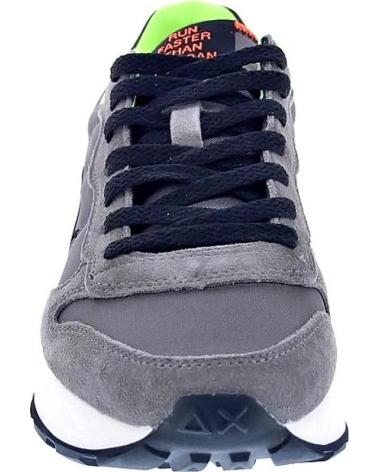 SUN68 ZAPATOS AX ZAPATOS HOMBRE ZAPATILLAS BAJAS MODELO TOM FLUO C MARRóN