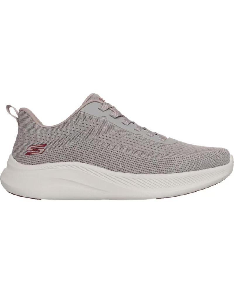 SKECHERS SKECHERS BOBS MODA FLEX TÊNIS MASCULINO TAUPE MARRóN