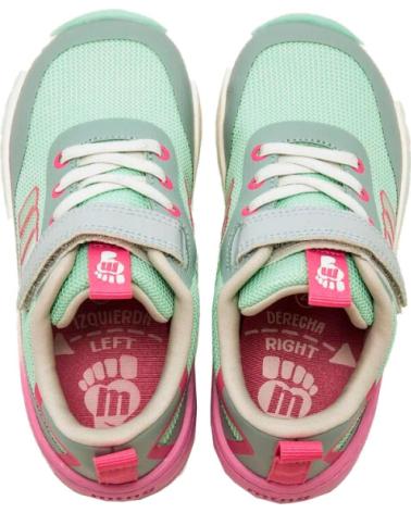 MTNG ZAPATILLAS MUSTANG BAREFOOT NIÑO 49045 TURQUESA TURQUESA