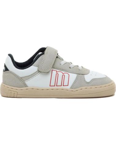 MTNG ZAPATILLAS MUSTANG BAREFOOT NIÑO AZUL BLANCO BLANCO