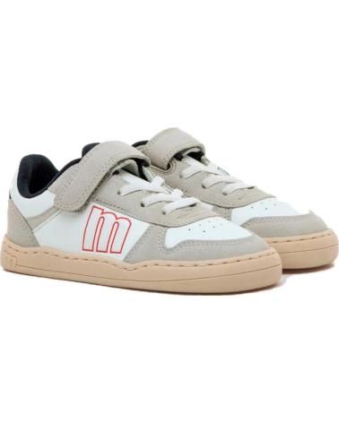 MTNG ZAPATILLAS MUSTANG BAREFOOT NIÑO AZUL BLANCO BLANCO